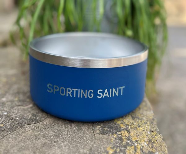 Sporting Saint Dog Bowl