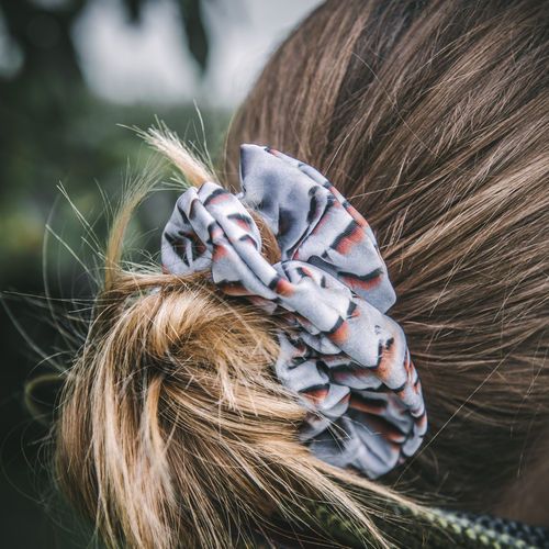 Foxy Pheasant Scrunchies