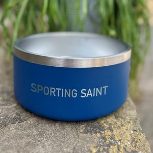Sporting Saint Dog Bowl